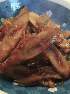 ごぼうと豚肉の甘辛煮-レシピのメイン写真