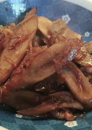 ごぼうと豚肉の甘辛煮-レシピのメイン写真