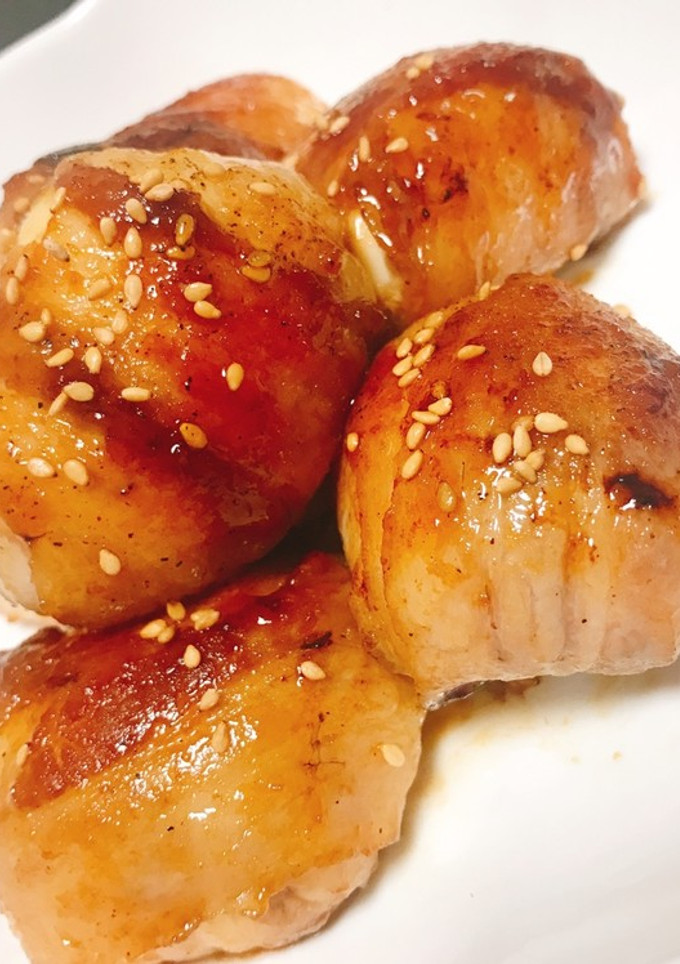 焼肉のタレで肉巻き卵！-レシピのメイン写真