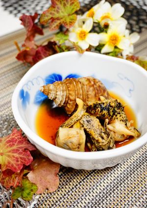 【つぶ貝の煮付け】殻あっても無くてもOK-レシピのメイン写真