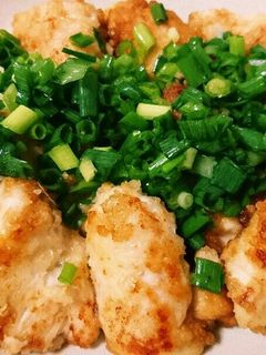 マヨねぎ醤油で時短!揚げ焼き鶏ササミ-レシピのメイン写真