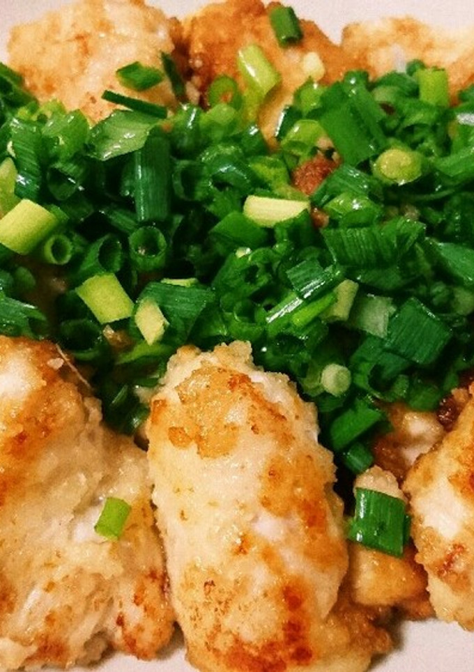 マヨねぎ醤油で時短！揚げ焼き鶏ササミ-レシピのメイン写真