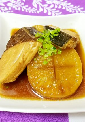 栄養満点なブリ大根♡DHAタウリン豊富♪-レシピのメイン写真