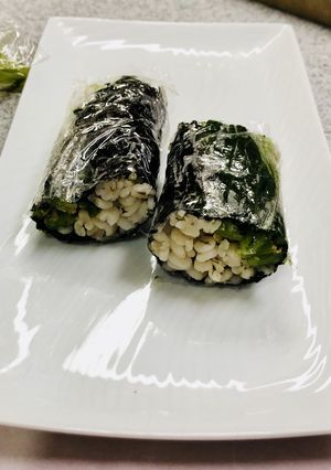 広島菜のおにぎらず-レシピのメイン写真