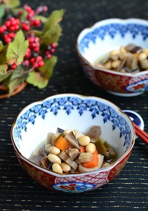 七品目の豆煮【作りおき】-レシピのメイン写真