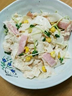 簡単‼大根サラダ♪-レシピのメイン写真