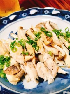 エリンギとささみの醤油まぶし-レシピのメイン写真