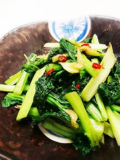 チャチャッと【青菜炒め】-レシピのメイン写真