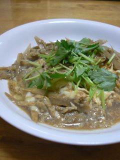 ごぼうの卵とじ-レシピのメイン写真