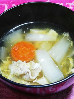 あっさり鍋+白菜をうどんに見立ヘルシーに-レシピのメイン写真