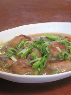 モチモチあったか!蓮根餅のみぞれ煮-レシピのメイン写真