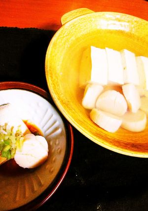 簡単！ほんのり甘い帆立の貝柱DE湯豆腐♪-レシピのメイン写真