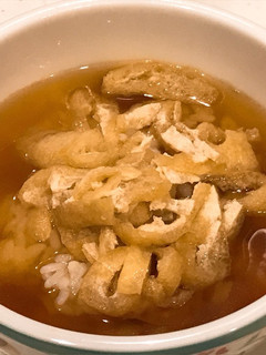 きつねうどんではなく、きつねスープごはん-レシピのメイン写真
