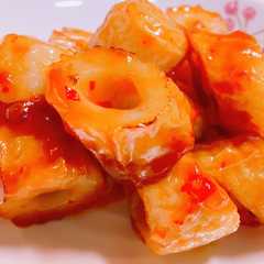 รูปของ お弁当に＊とろ～り＊チリちくわ
