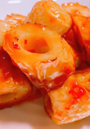 お弁当に＊とろ～り＊チリちくわ-レシピのメイン写真