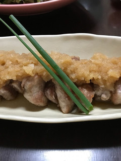 簡単♪豚ヒレ肉ソテー おろし添え-レシピのメイン写真