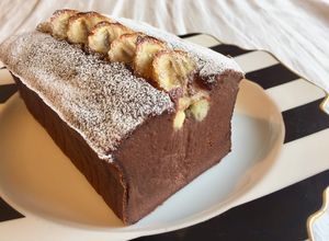 バター不要！濃厚バナナ豆腐ガトーショコラ-レシピのメイン写真