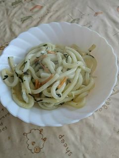 バター茶漬けうどん-レシピのメイン写真