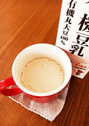 ほっと豆乳きな粉でお肌キレイ-レシピのメイン写真