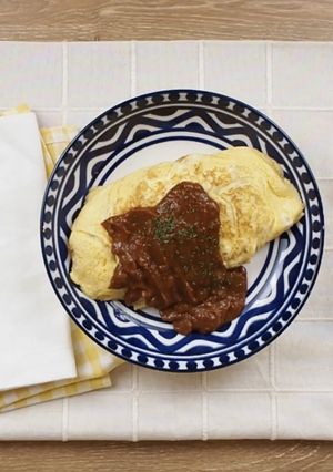 簡単に巻ける!!ふわふわオムライス-レシピのメイン写真