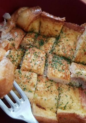 食パンのシーチキン入りフレンチトースト♪-レシピのメイン写真