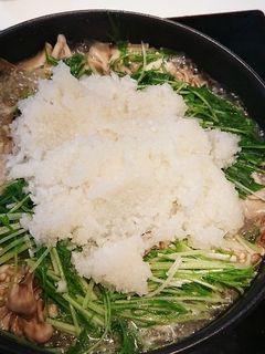 鶏みぞれ鍋♪ゆず胡椒味-レシピのメイン写真