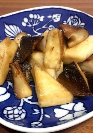 しいたけとはんぺんのバター醤油炒め-レシピのメイン写真