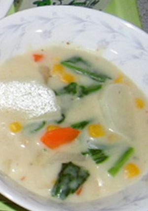 かぶのシチュー　★宇都宮学校給食-レシピのメイン写真