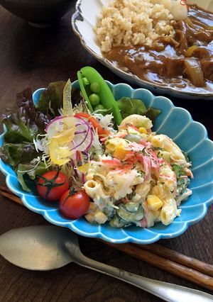 優しく美味しい【カニカマサラダ】-レシピのメイン写真