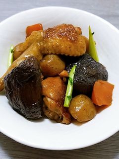 余った根菜♪こんにゃく鶏肉こっくり煮物☆-レシピのメイン写真