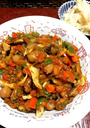 あるもの活用★野菜たっぷりひよこ豆カレー-レシピのメイン写真