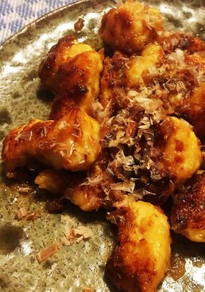 *鶏の唐揚げの甘酢おかか和え*-レシピのメイン写真