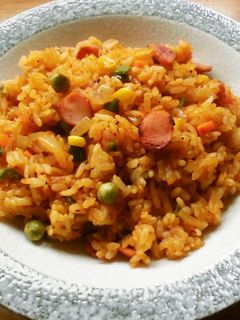カレー炒飯(^^♪-レシピのメイン写真
