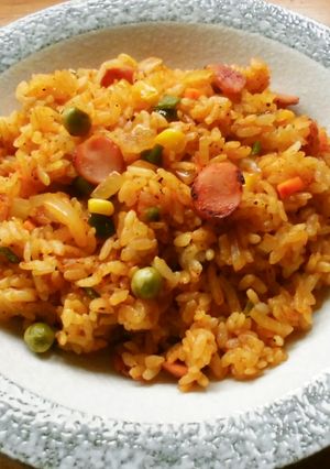 カレー炒飯(^^♪-レシピのメイン写真