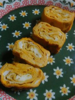 卵1つのほんのり甘い卵焼き-レシピのメイン写真