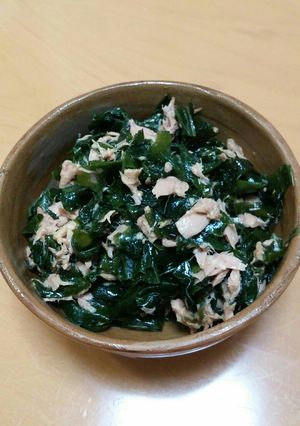 わかめとシーチキンの辛子醤油和え-レシピのメイン写真