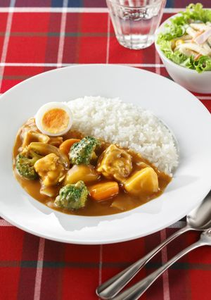 鶏肉とブロッコリーの元気なカレー-レシピのメイン写真