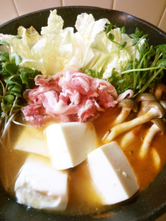 ピリ辛の湯豆腐-レシピのメイン写真