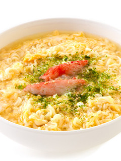 かき卵青のり麺-レシピのメイン写真