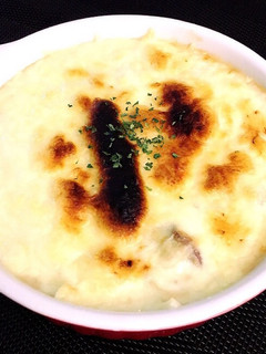 さつまいもと鶏肉の味噌グラタン-レシピのメイン写真