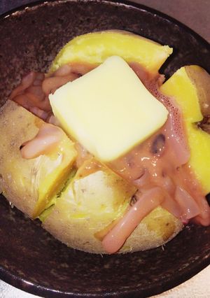 お酒のお供に♪じゃがバター塩辛-レシピのメイン写真