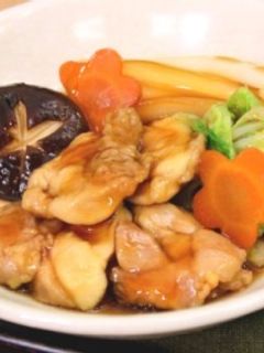 白菜と鶏肉の治部煮-レシピのメイン写真