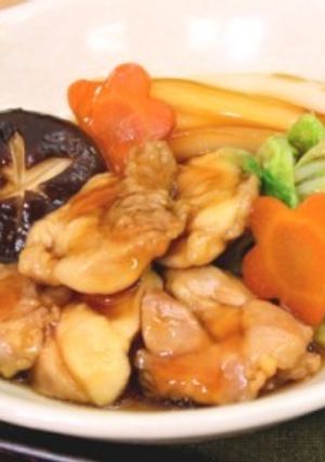 白菜と鶏肉の治部煮-レシピのメイン写真