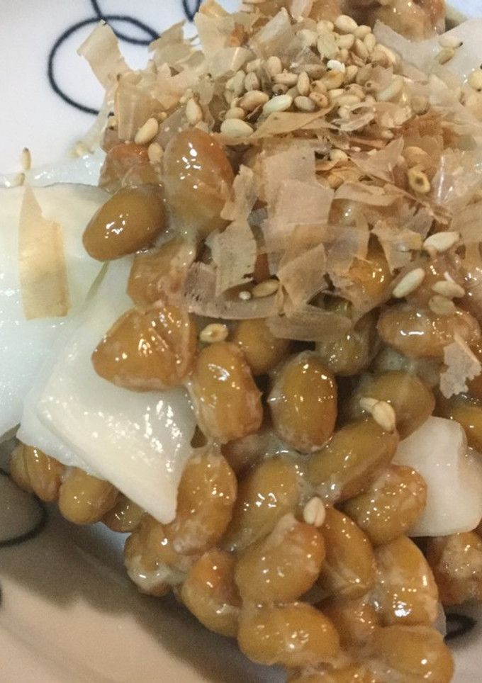 酒のつまみに！納豆大根甘酢和え-レシピのメイン写真