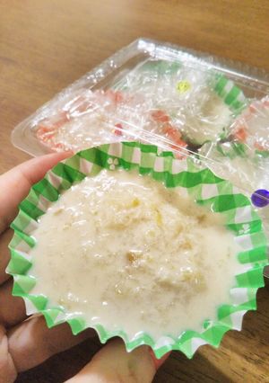 持ち寄りデザート　焼リンゴ風寒天デザート-レシピのメイン写真
