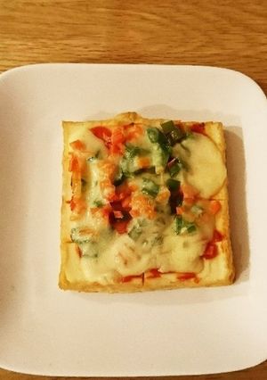 あと1品に♪絹揚げのピザ風☆-レシピのメイン写真