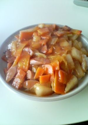 魚肉ソーセージもオカズに。-レシピのメイン写真