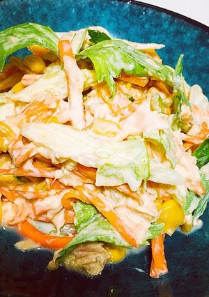 5分でできる副菜＊セロリのツナマヨサラダ-レシピのメイン写真