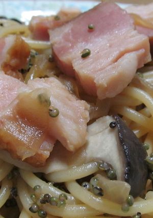 とんぶり和風パスタ-レシピのメイン写真