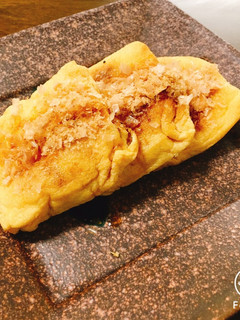 おあげさんの挽肉挟み焼き-レシピのメイン写真